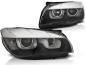 Preview: Xenon Scheinwerfer DRL LED Tagfahrlicht für BMW X1 E84 Facelift 12-14 Schwarz